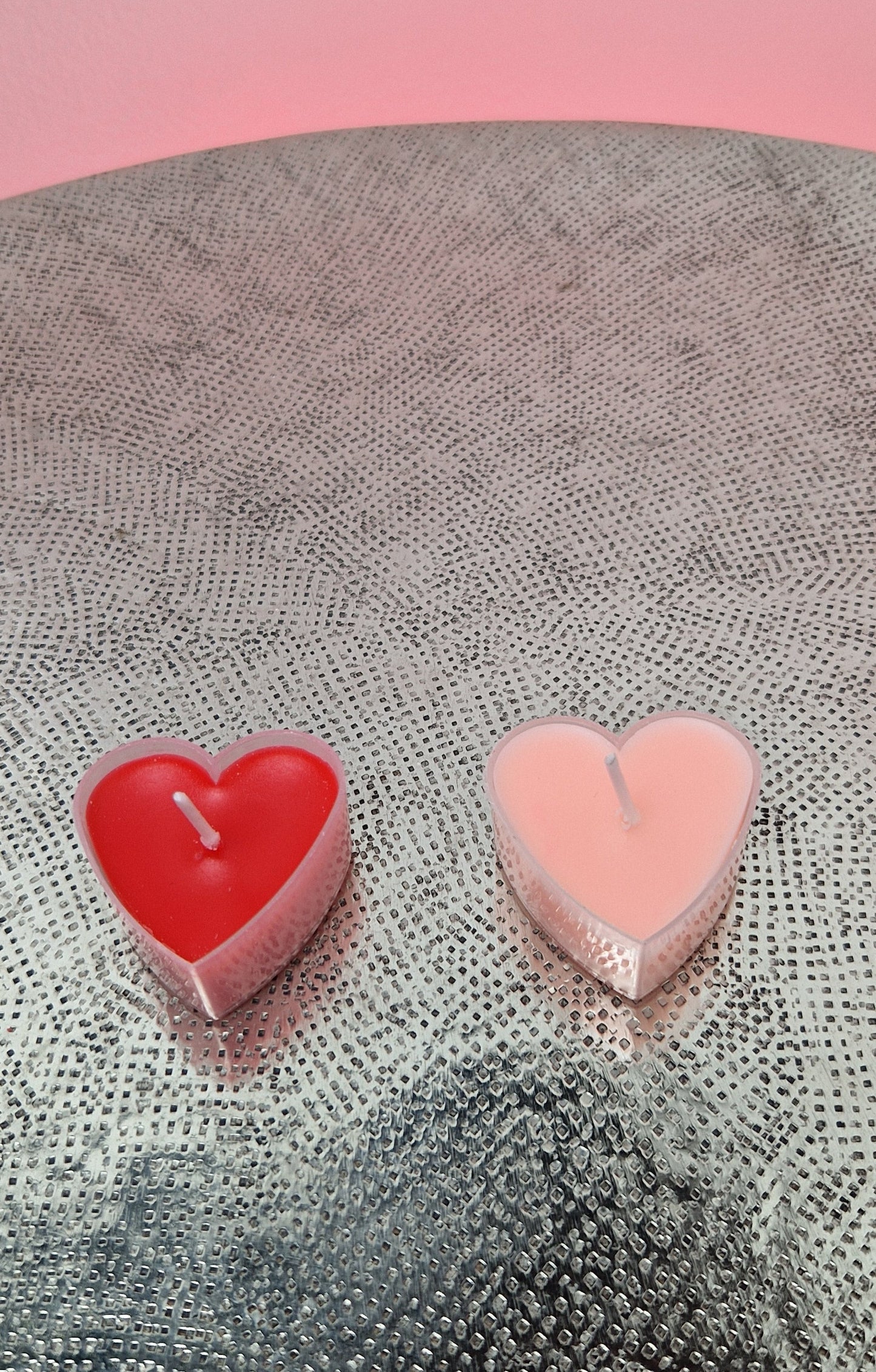 Bougies en Forme de Cœur- Lot de 9