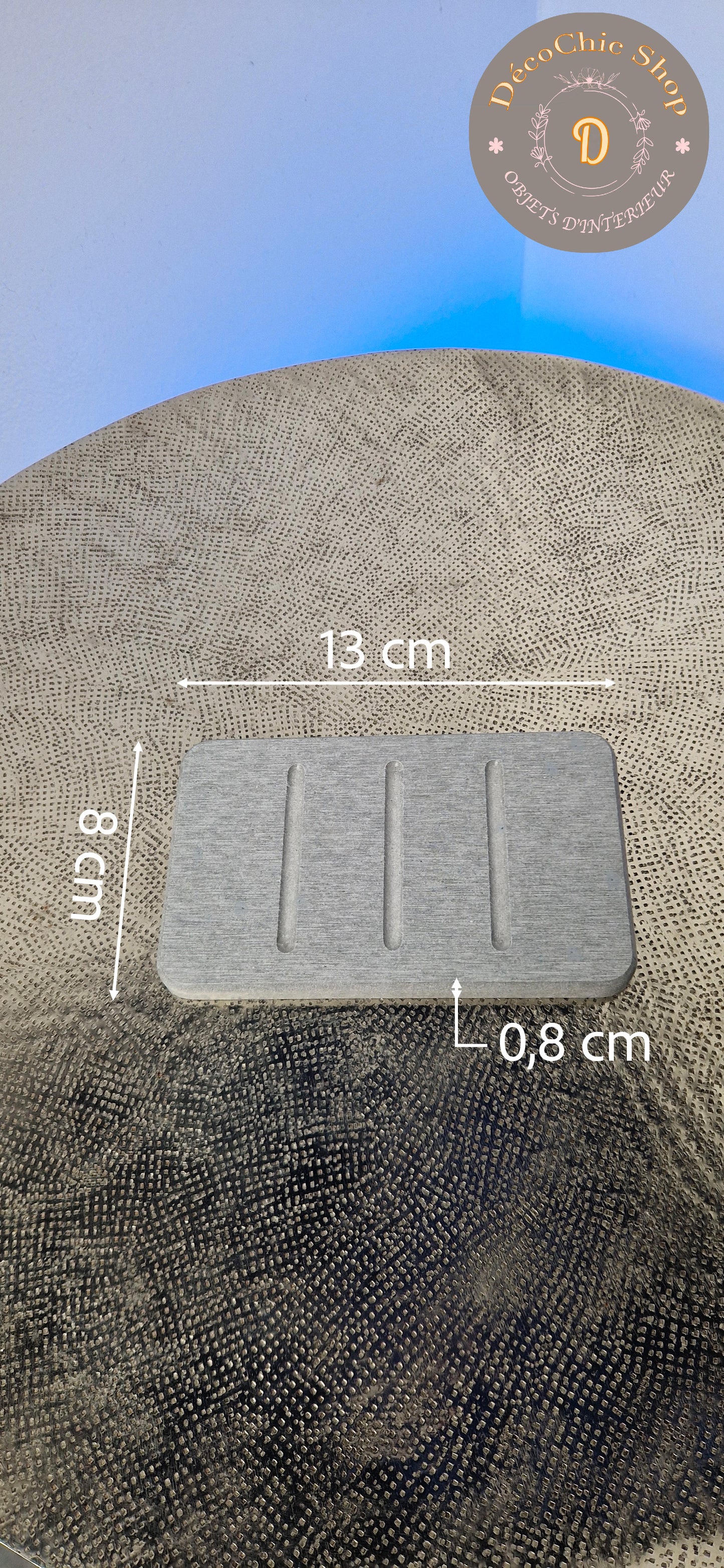 Porte-Savon en Terre de Diatomée