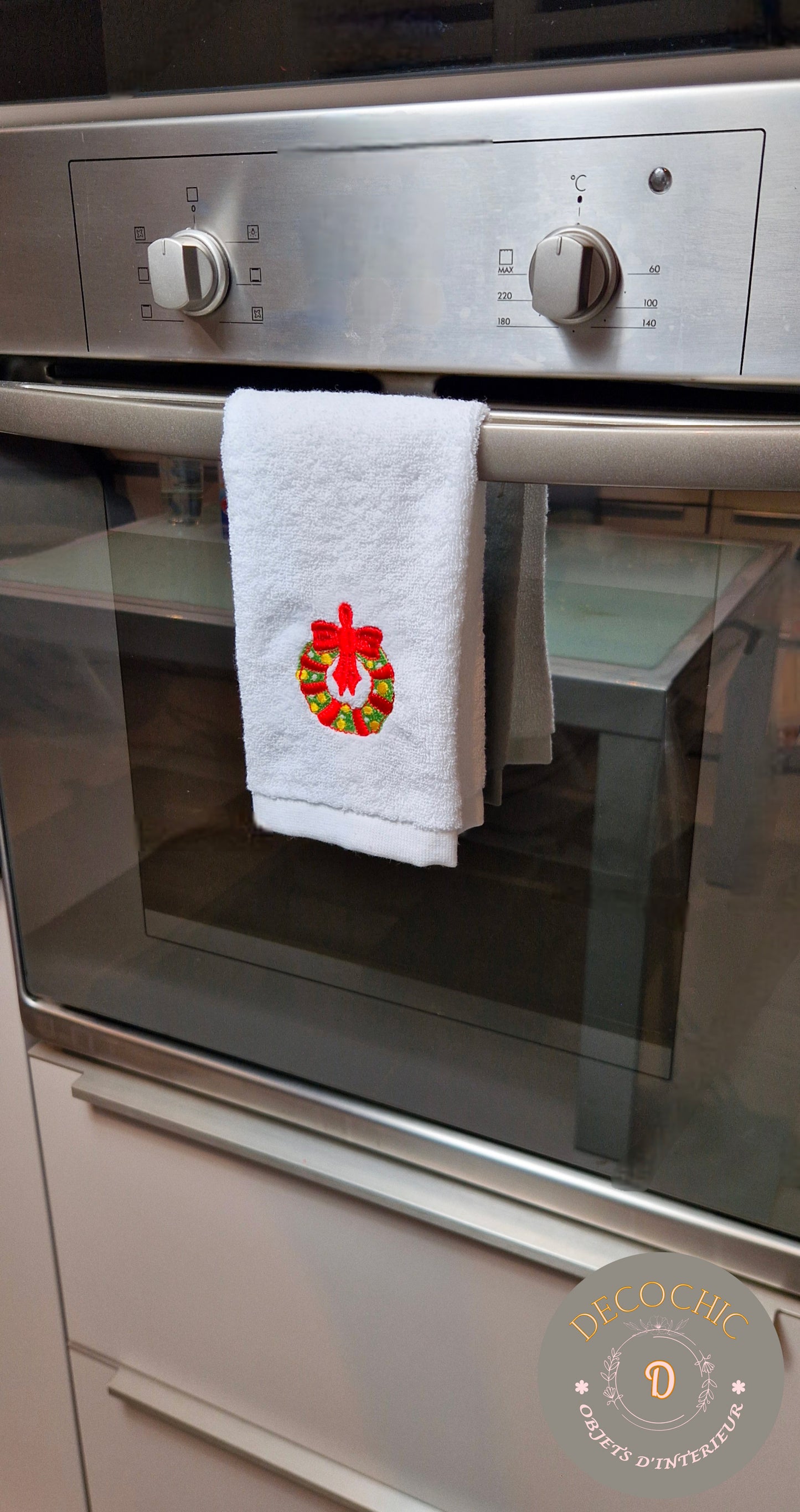 Serviettes Éponge "Noël " lot de 3