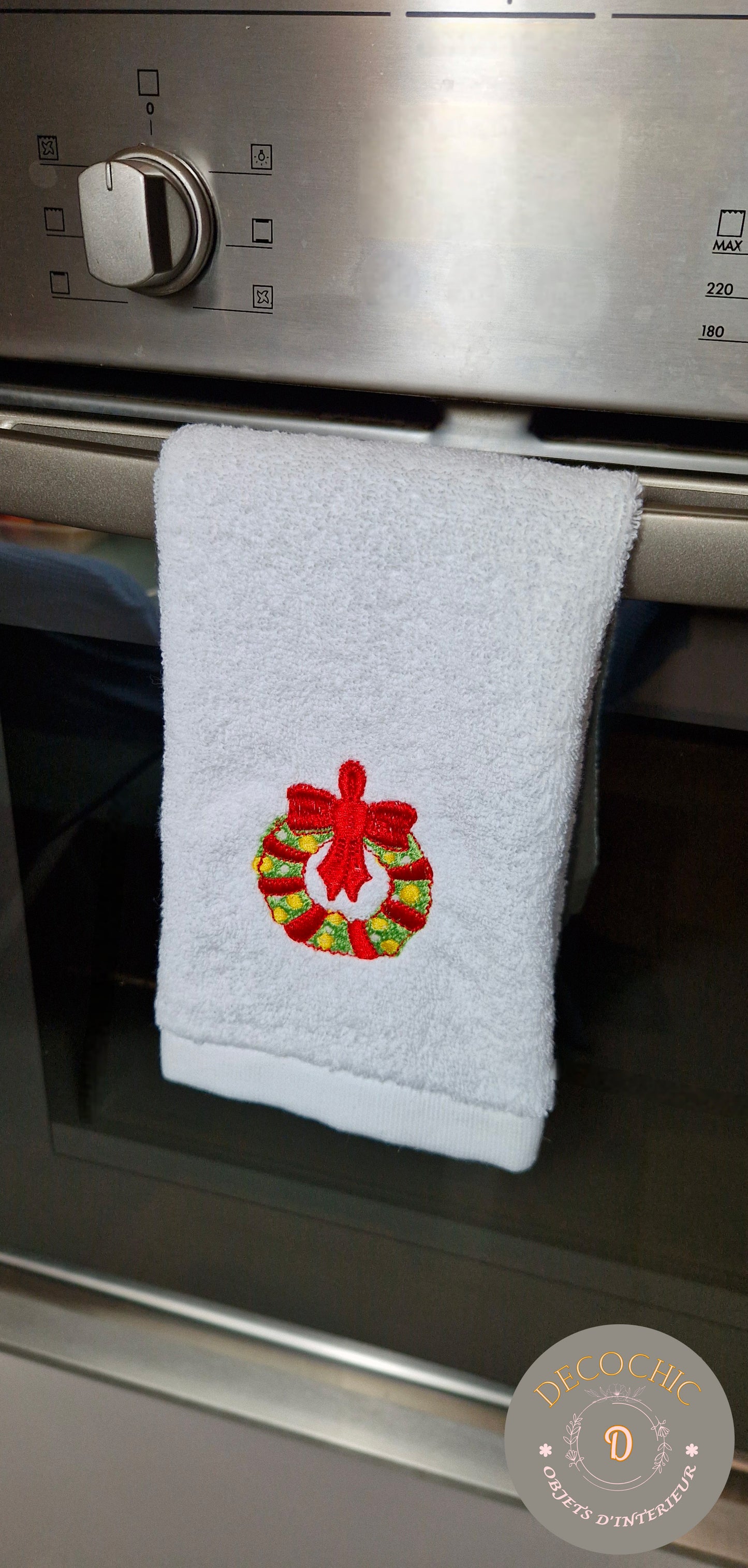 Serviettes Éponge "Noël " lot de 3