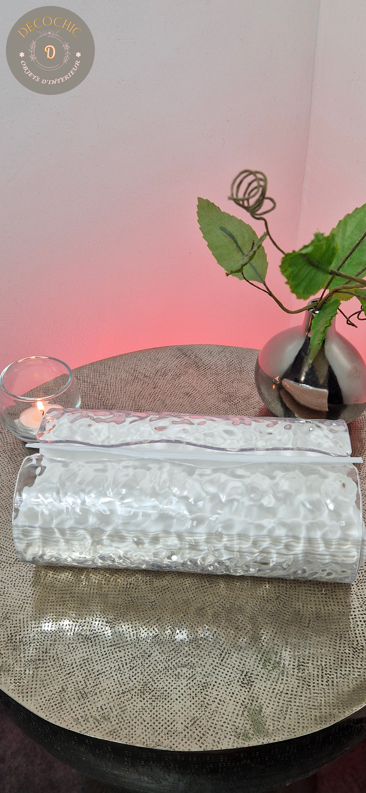 Boite à Mouchoirs "Design Transparent"