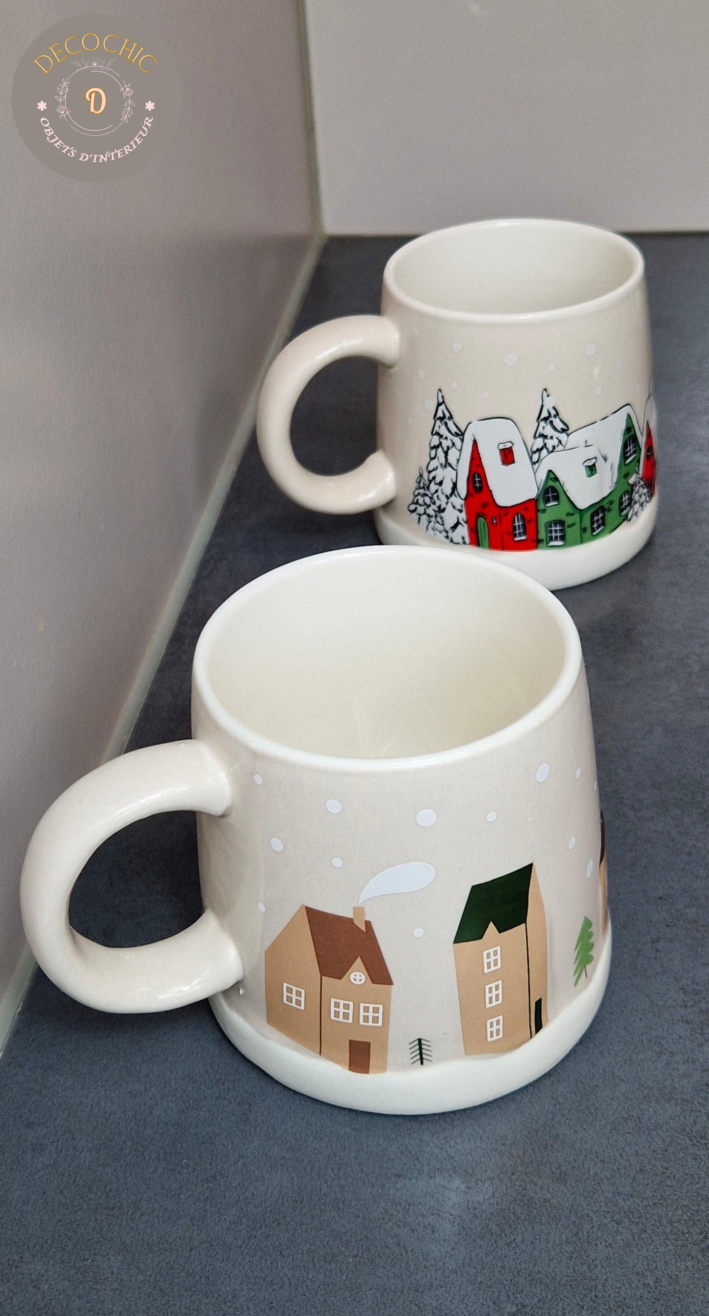 Tasse "Village d'Hiver"
