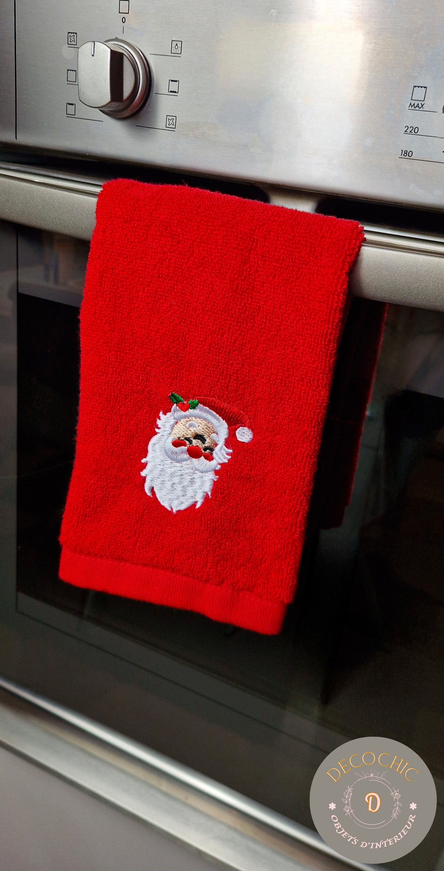 Serviettes Éponge "Noël " lot de 3