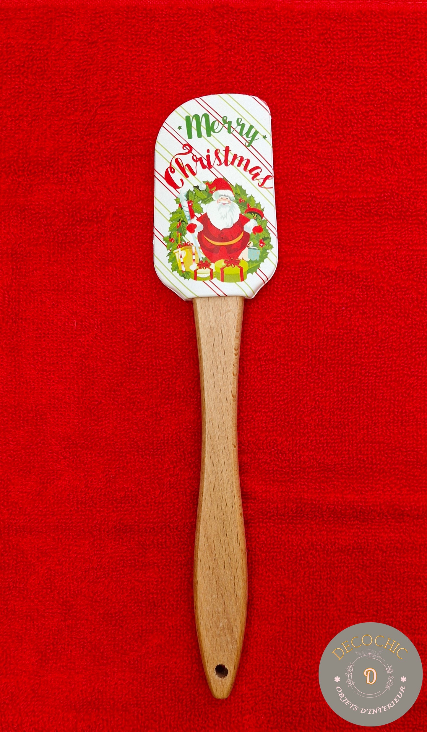 Spatule Maryse en silicone " décoration de Noël "