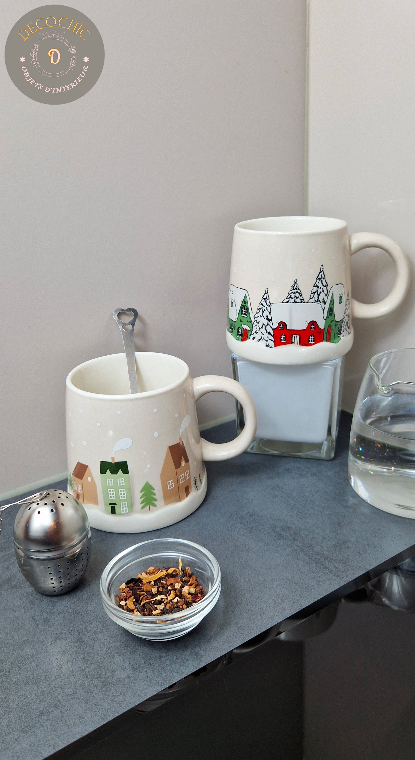 Tasse "Village d'Hiver"