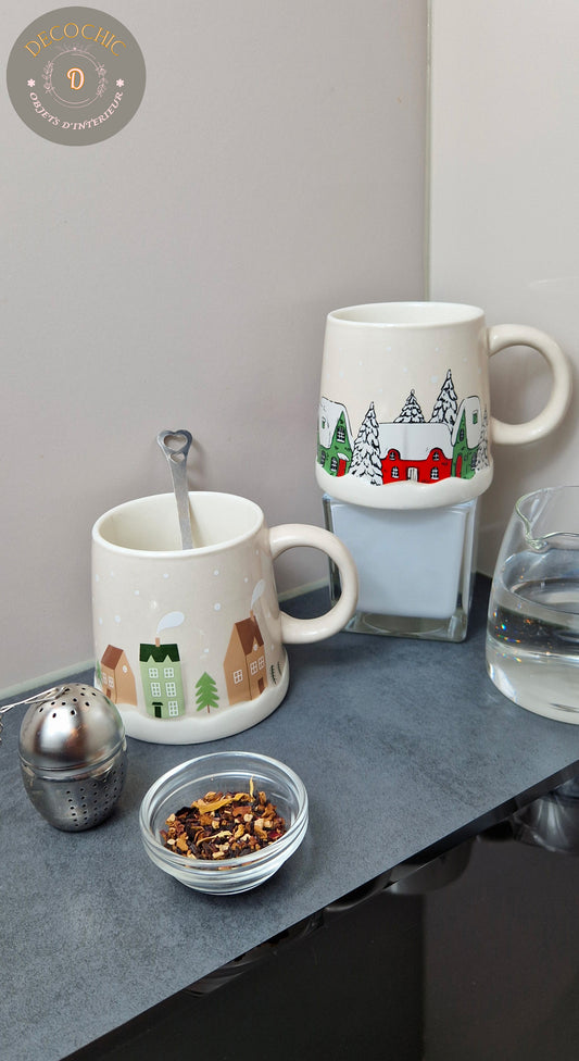 Tasse "Village d'Hiver"