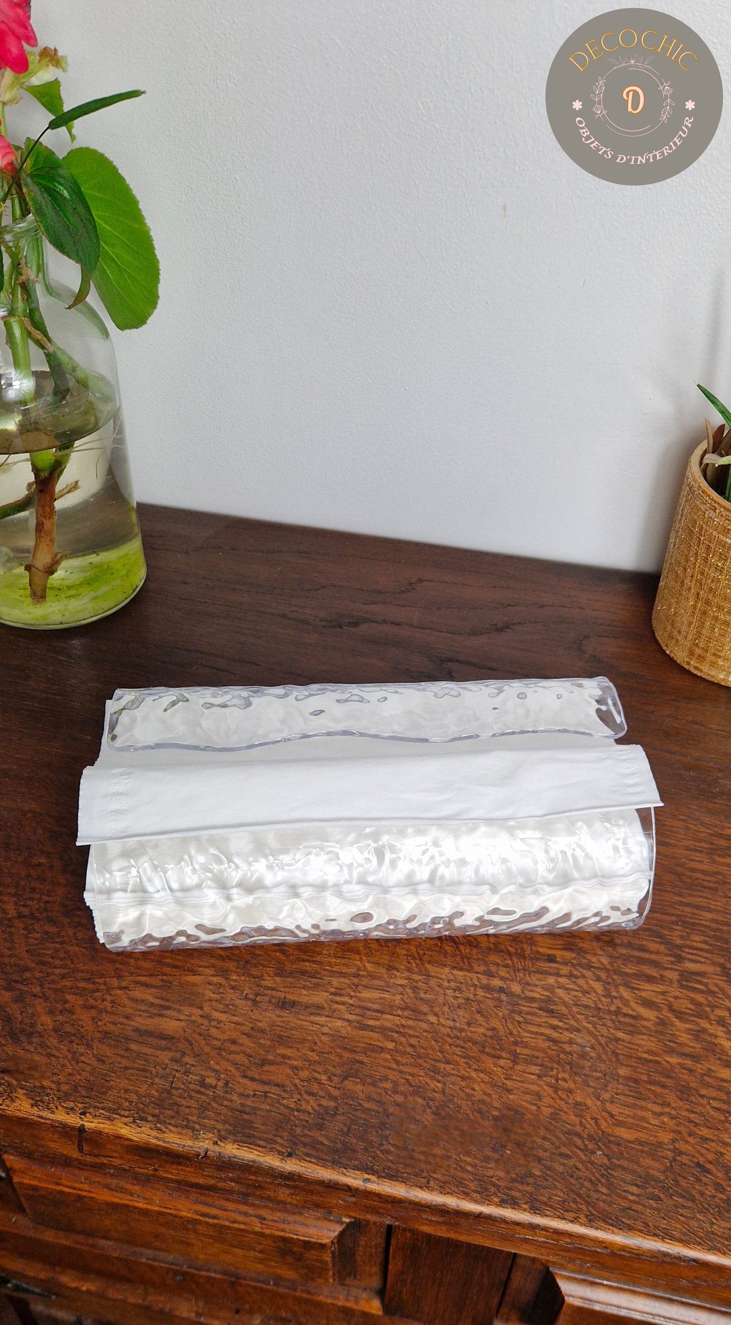 Boite à Mouchoirs "Design Transparent"