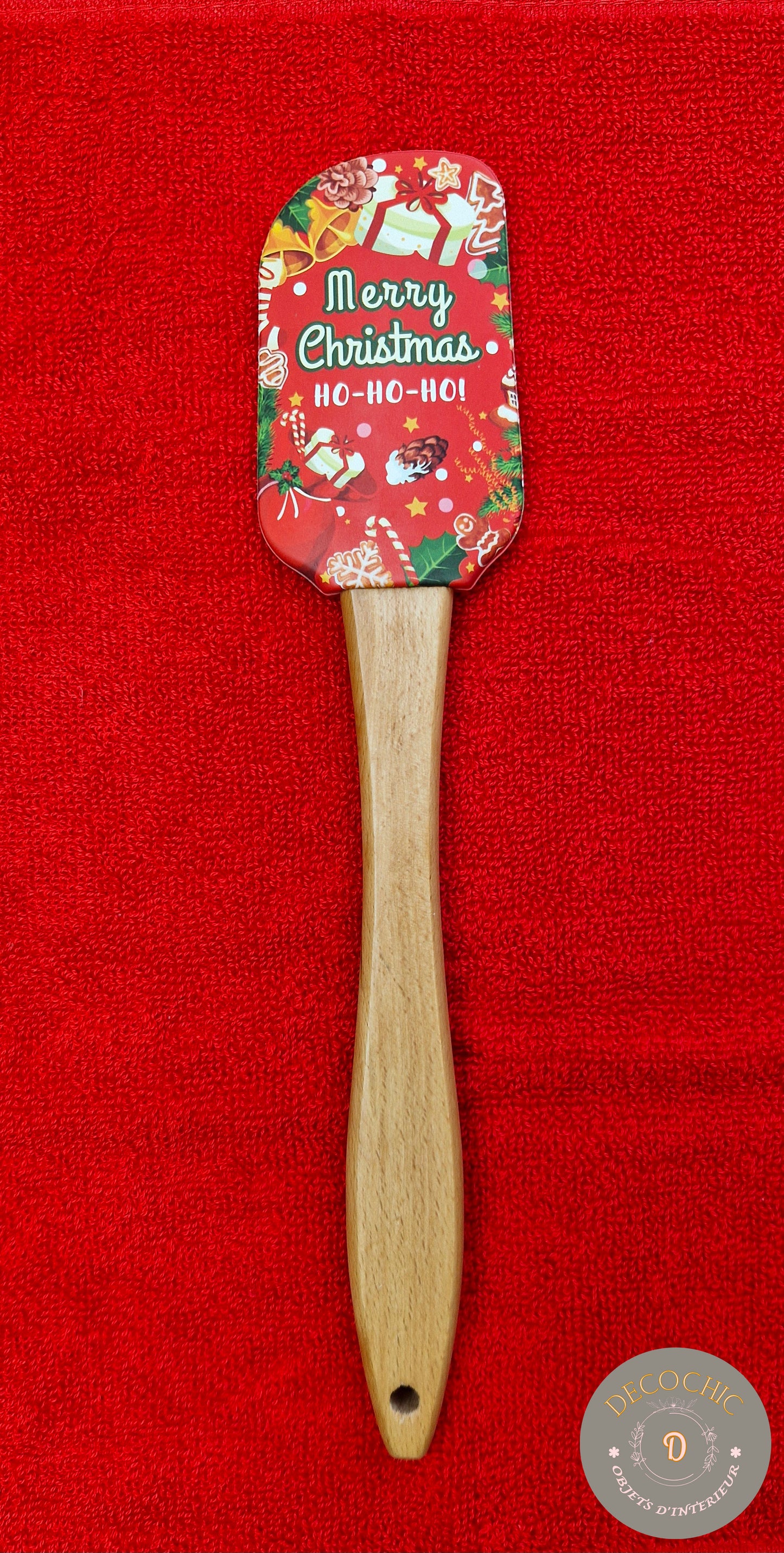 Spatule Maryse en silicone " décoration de Noël "