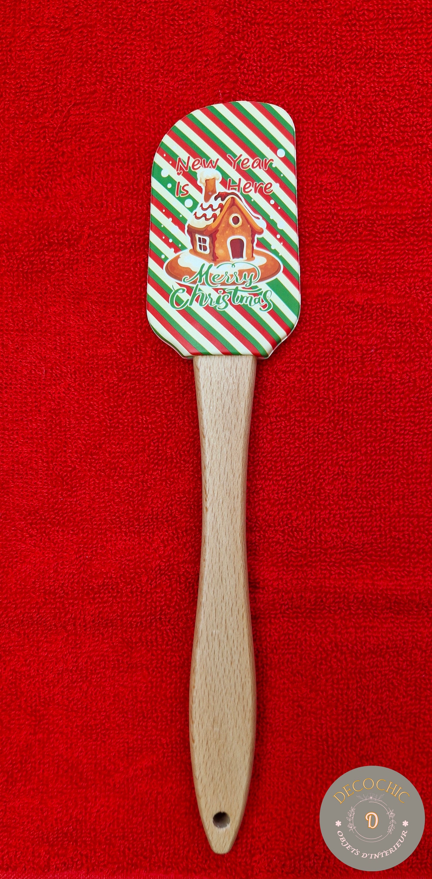 Spatule Maryse en silicone " décoration de Noël "