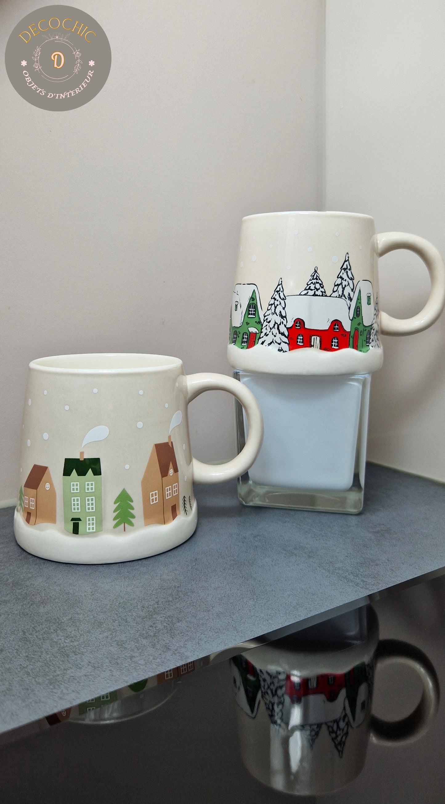 Tasse "Village d'Hiver"