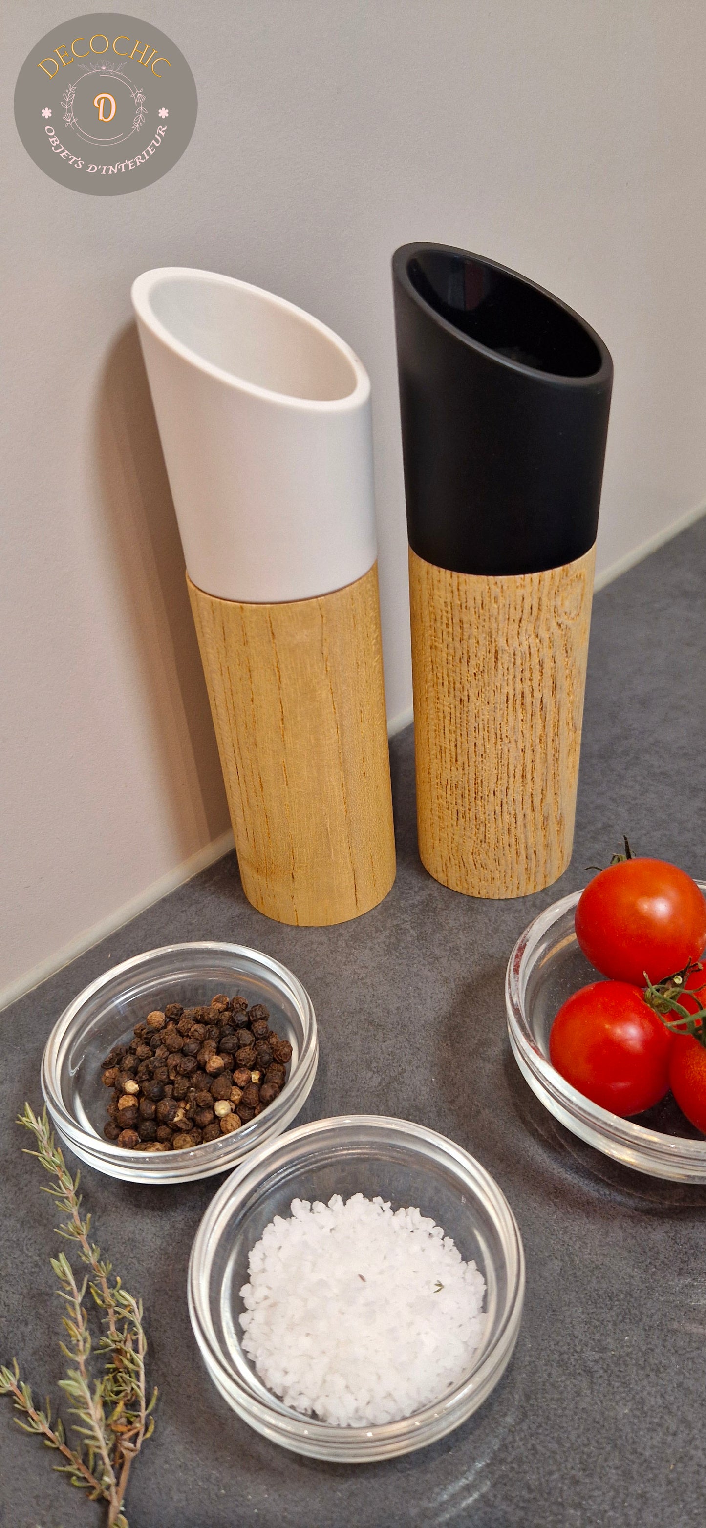 Moulin Sel et Poivre "Design Moderne"