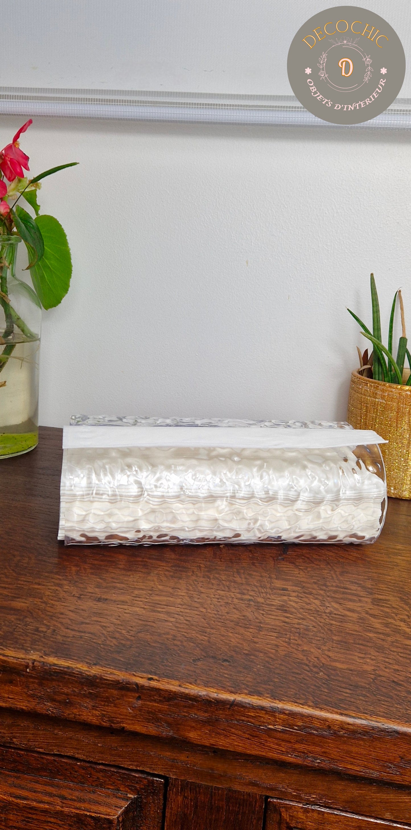 Boite à Mouchoirs "Design Transparent"