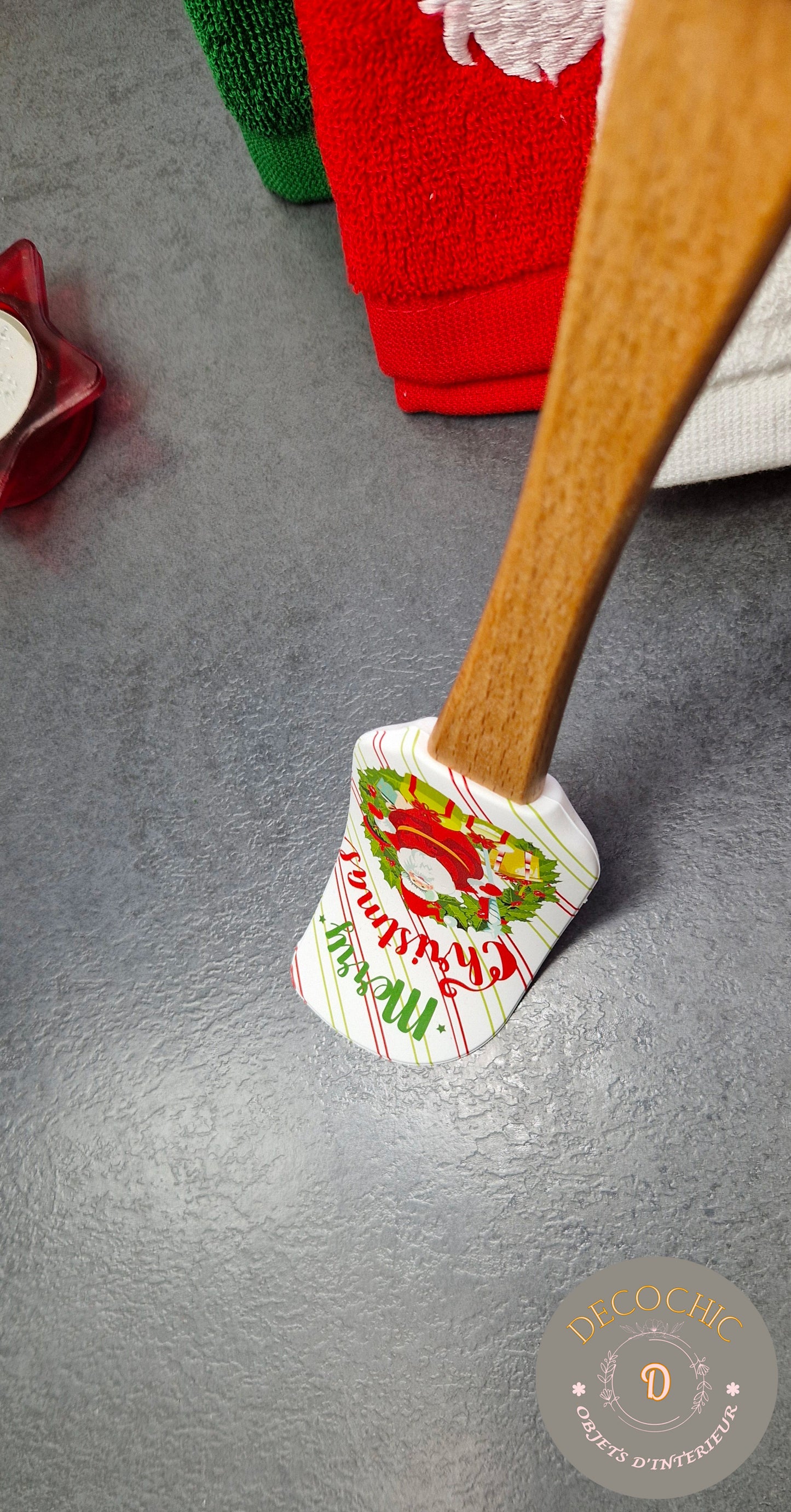 Spatule Maryse en silicone " décoration de Noël "