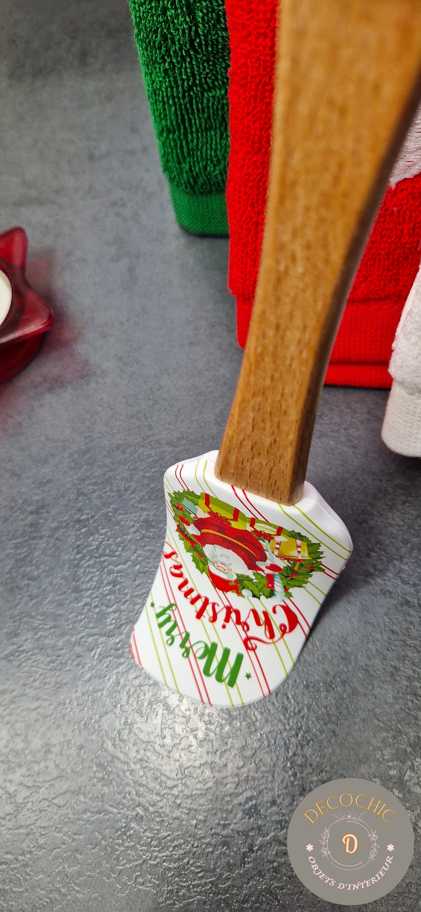 Spatule Maryse en silicone " décoration de Noël "
