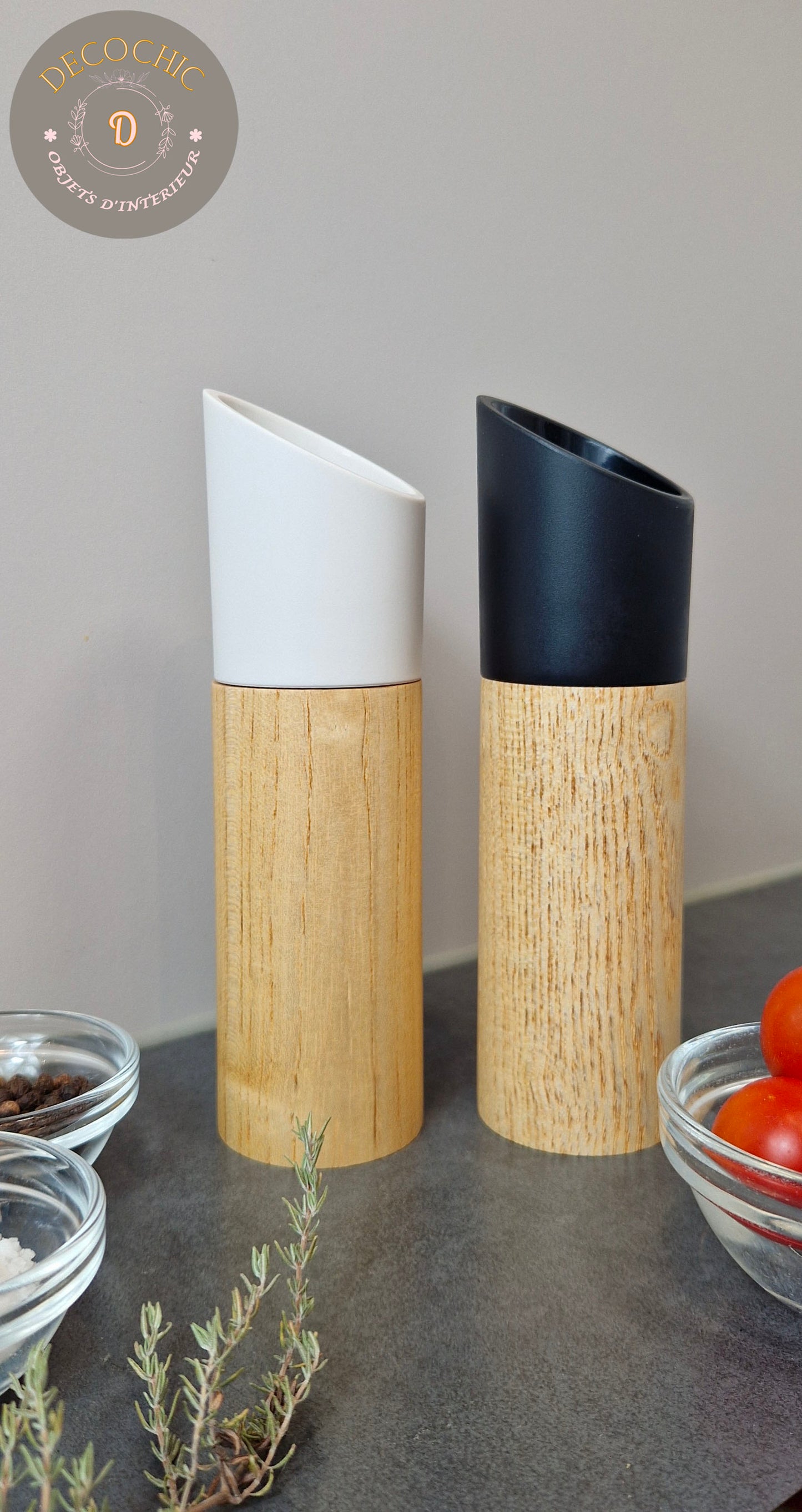 Moulin Sel et Poivre "Design Moderne"