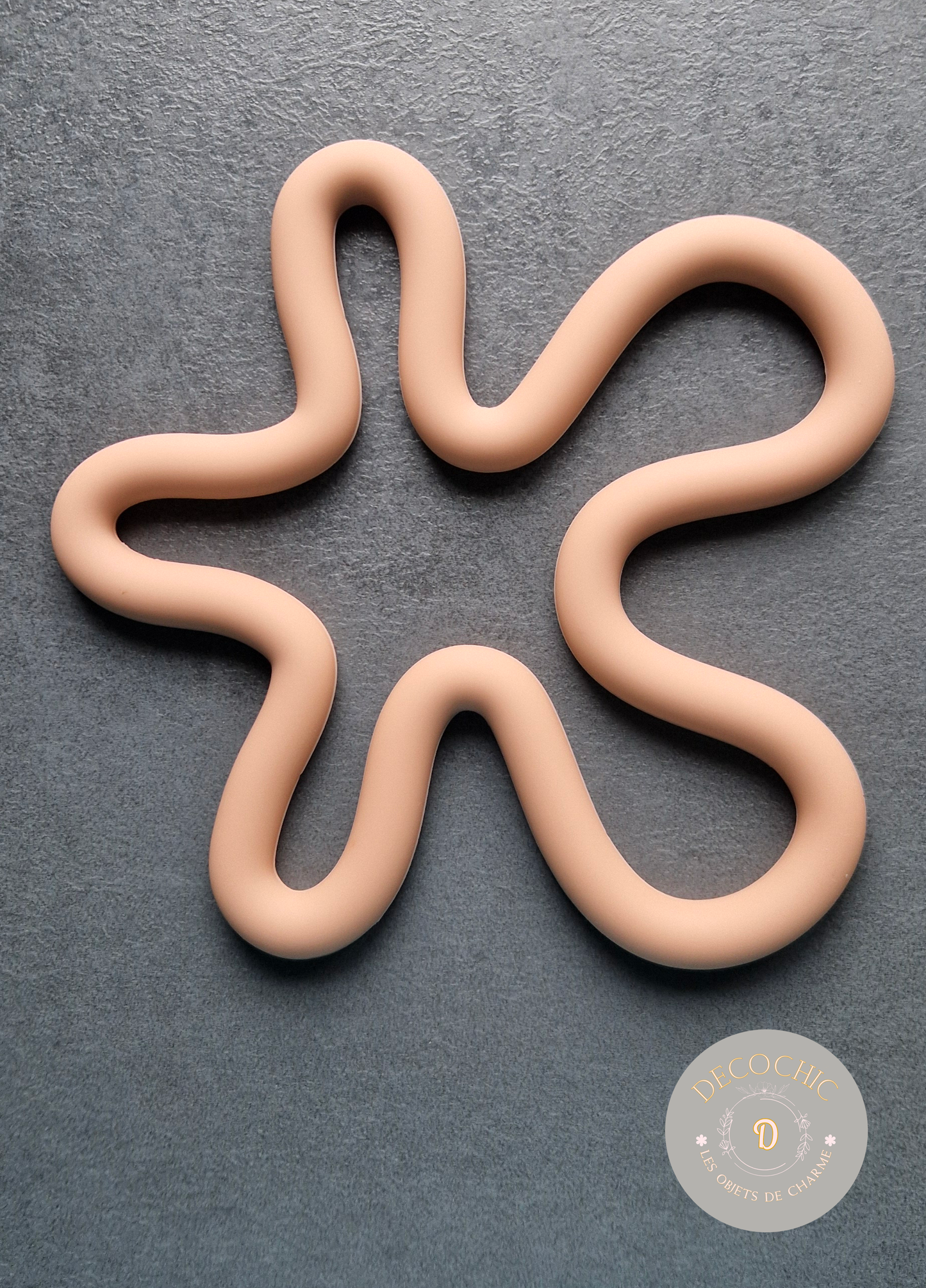 Dessous de Plat Ondulés en Silicone