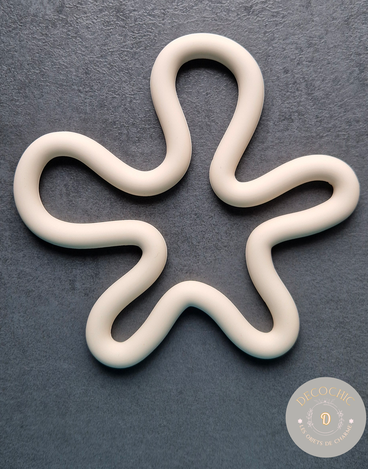 Dessous de Plat Ondulés en Silicone