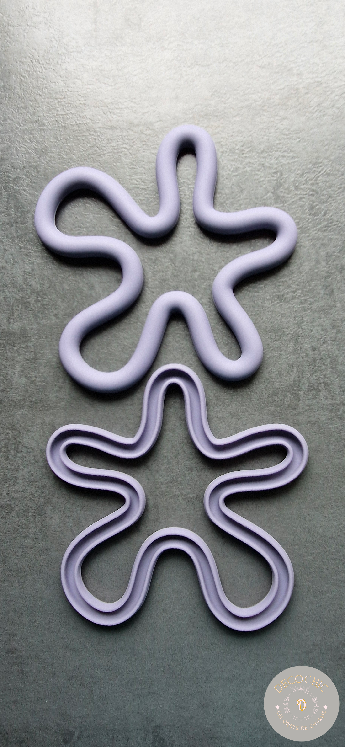 Dessous de Plat Ondulés en Silicone