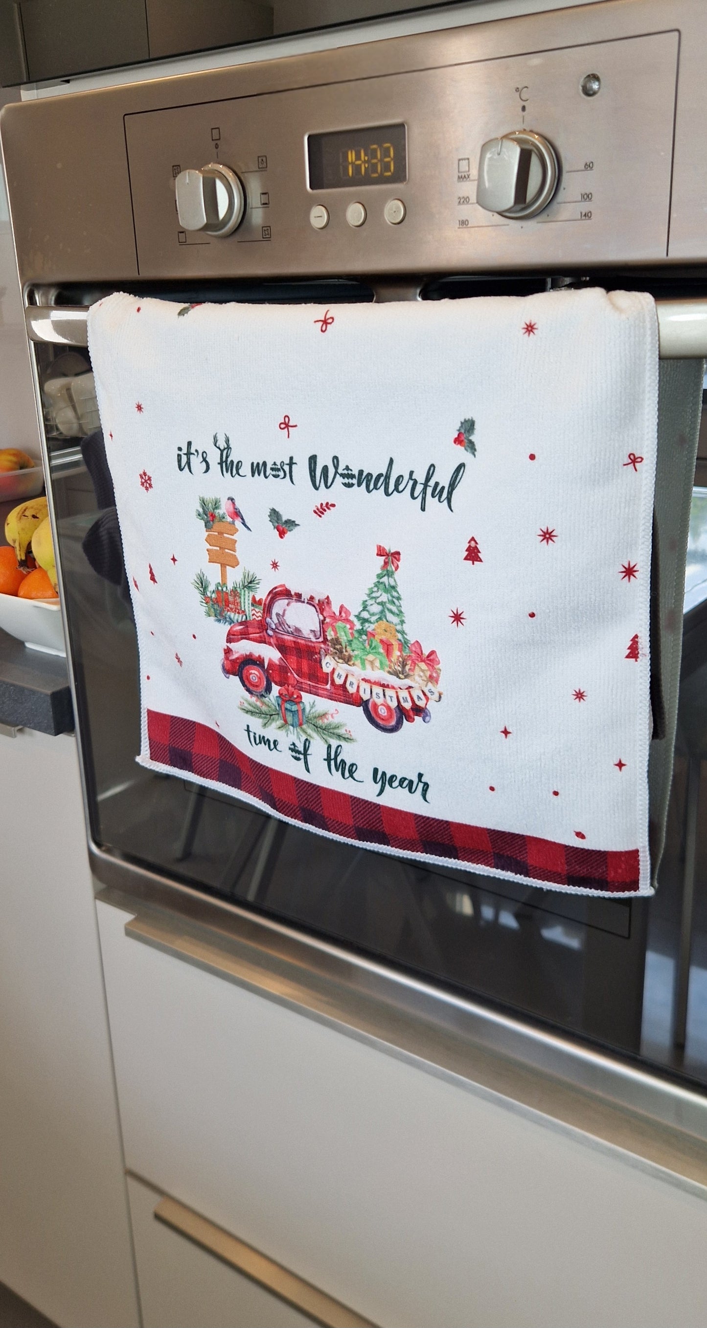 Serviette de cuisine - torchon "Noël"