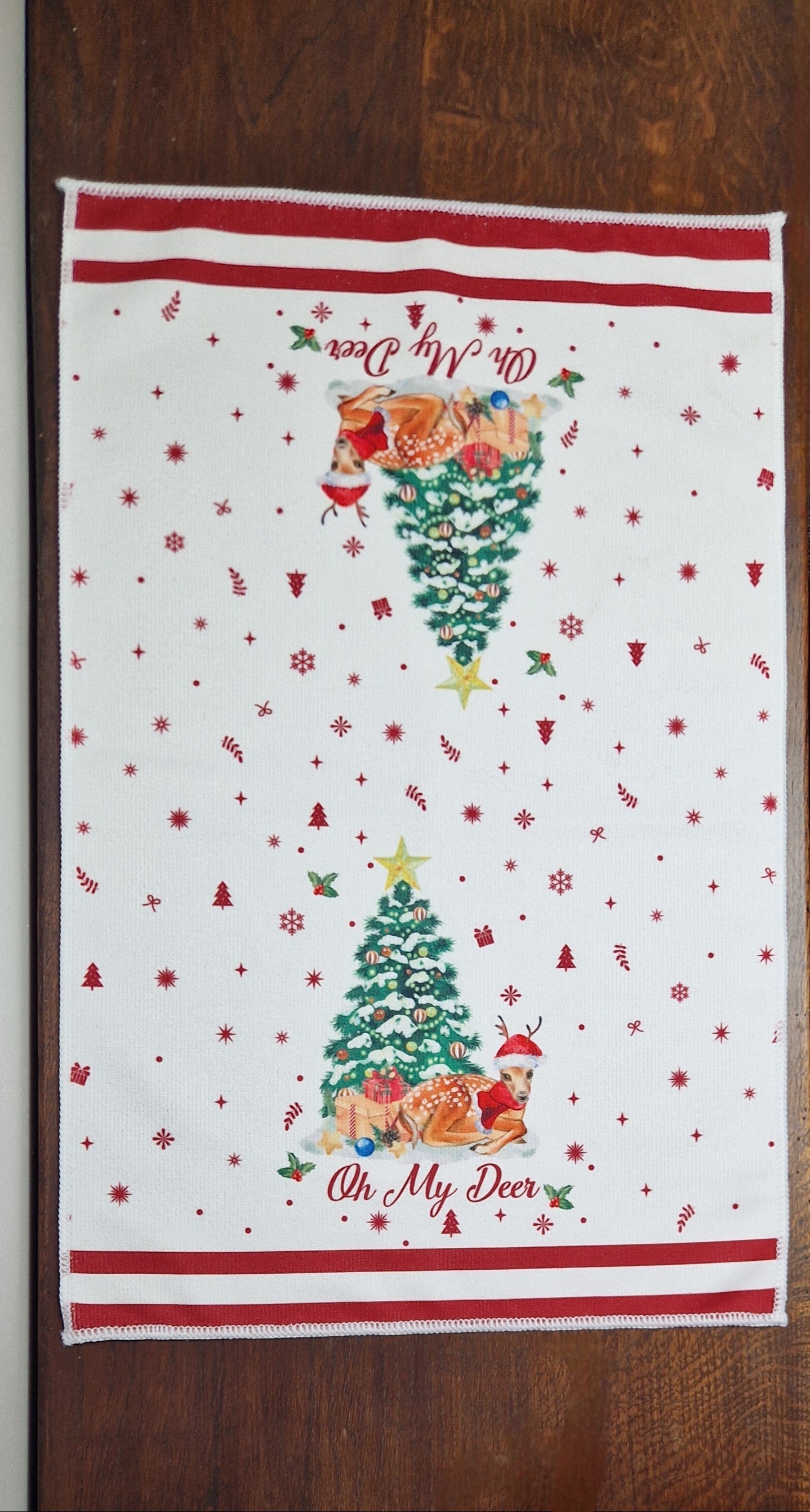 Serviette de cuisine - torchon "Noël"