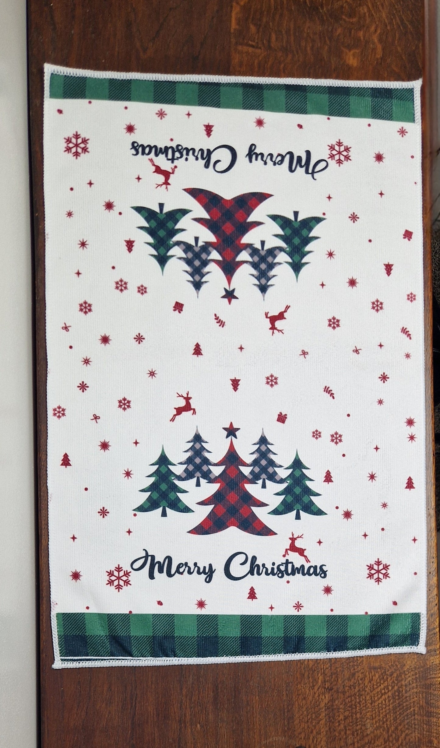 Serviette de cuisine - torchon "Noël"