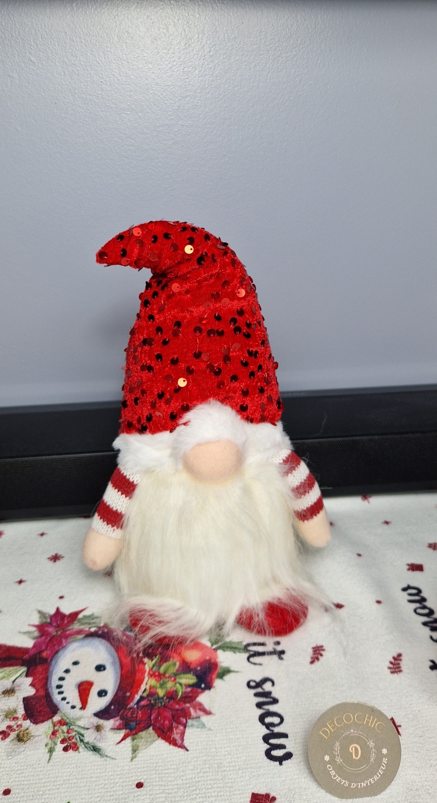 Lutin-Gnome Lumineux Décoration de Noël