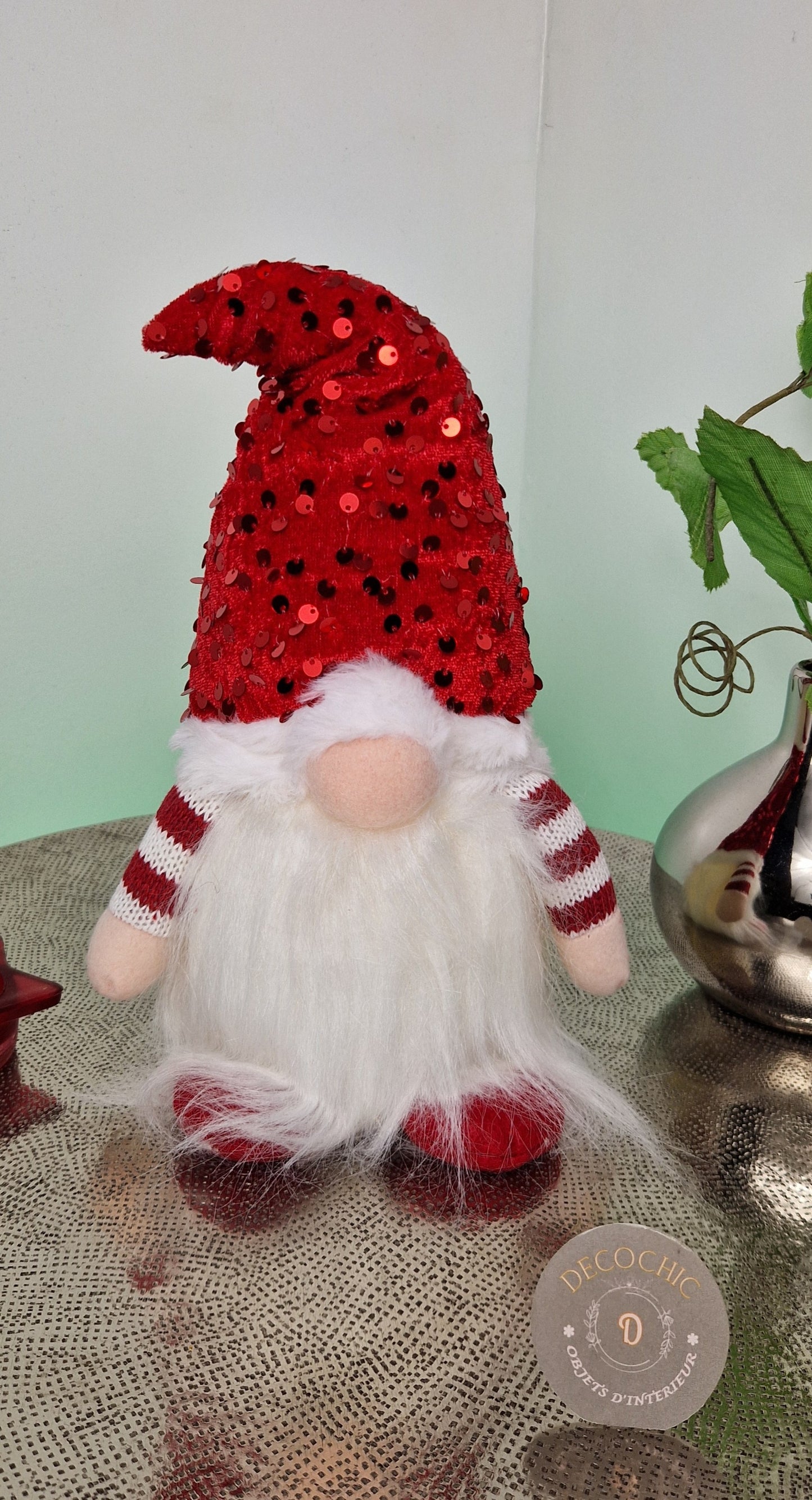 Lutin-Gnome Lumineux Décoration de Noël