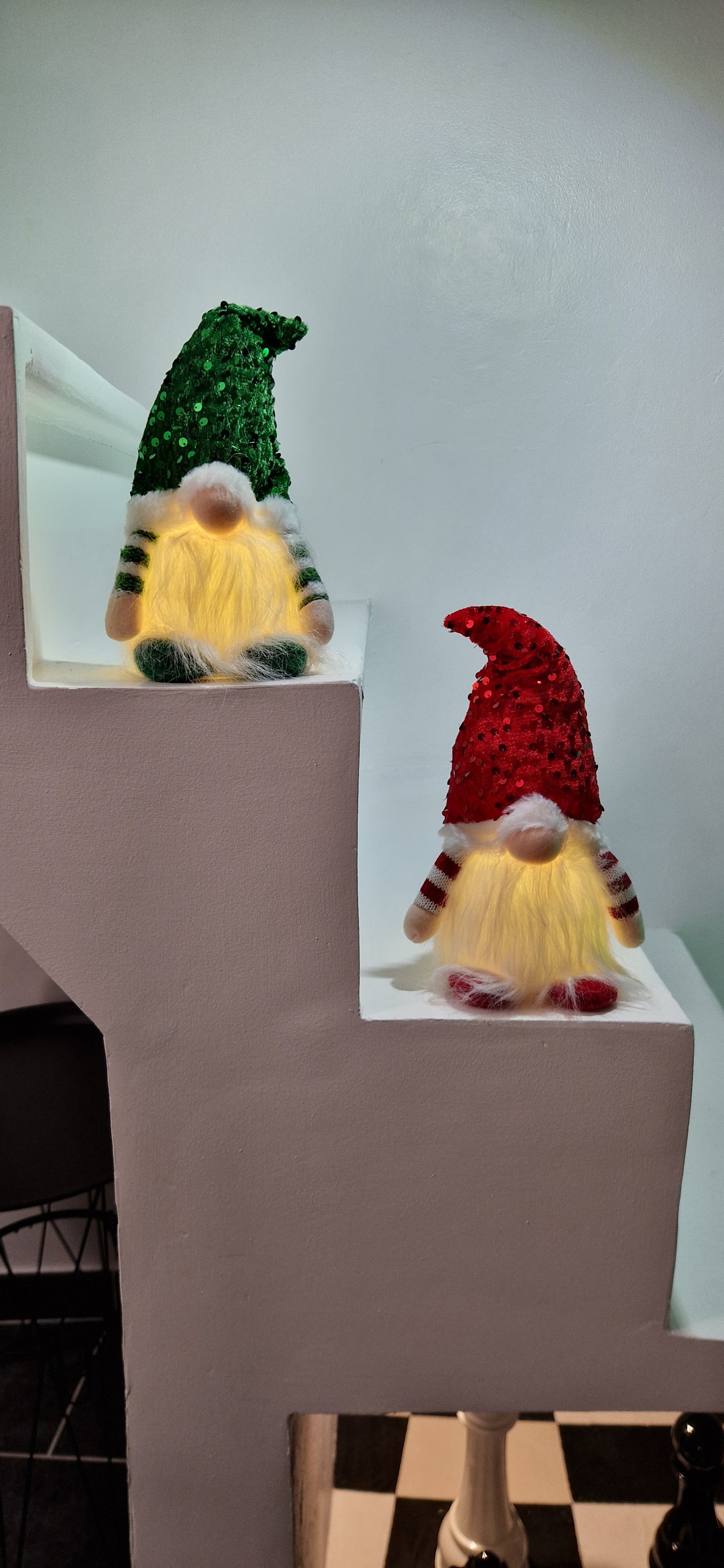 Lutin-Gnome Lumineux Décoration de Noël