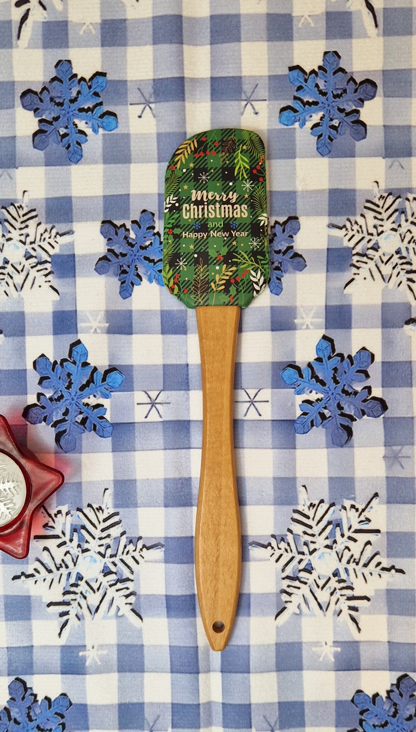 Spatule Maryse en silicone " décoration de Noël "