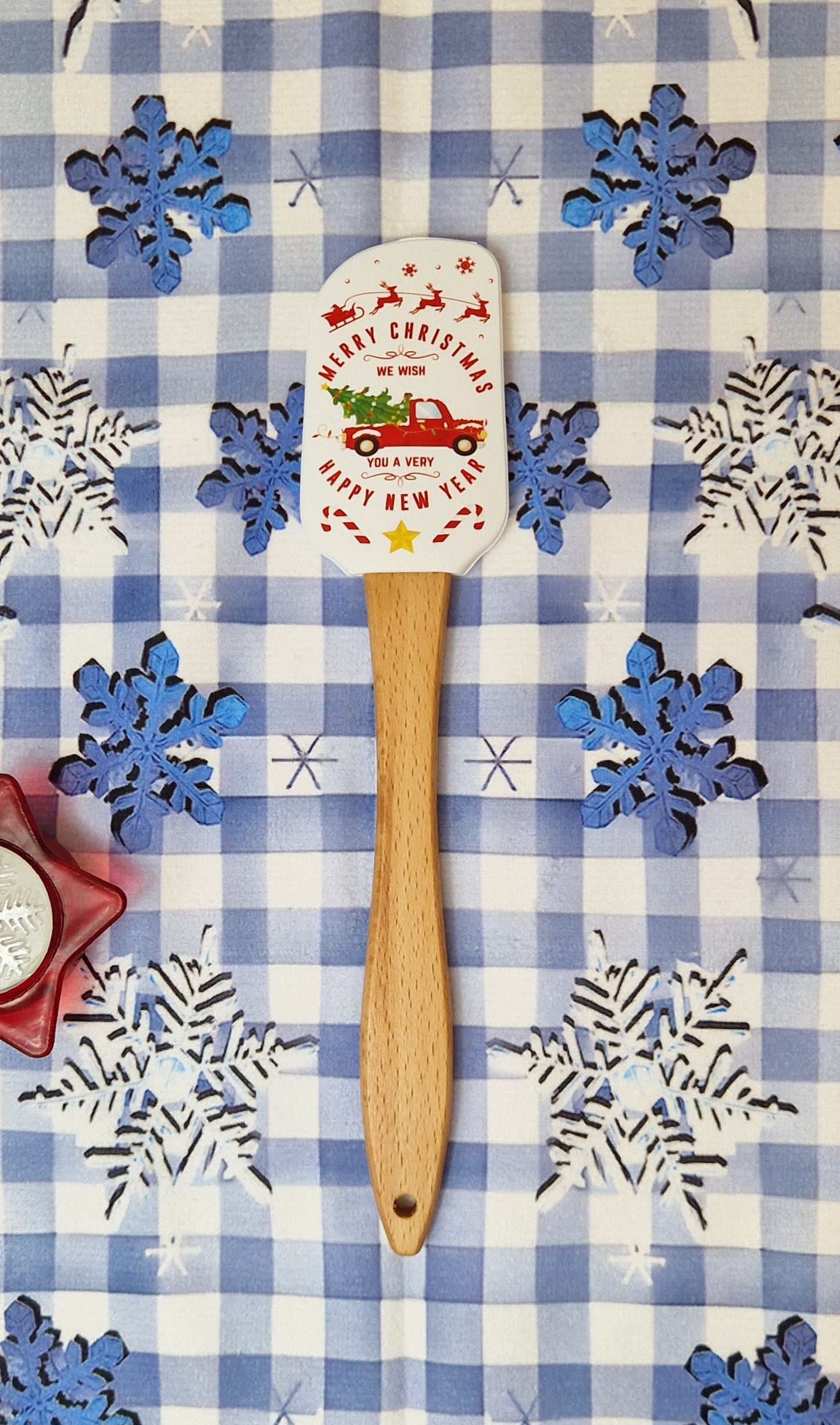 Spatule Maryse en silicone " décoration de Noël "