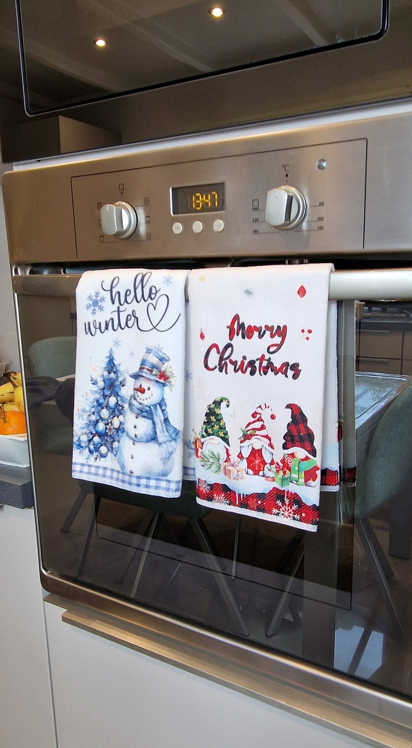 Serviettes- Torchons de Cuisine Noël et Hiver