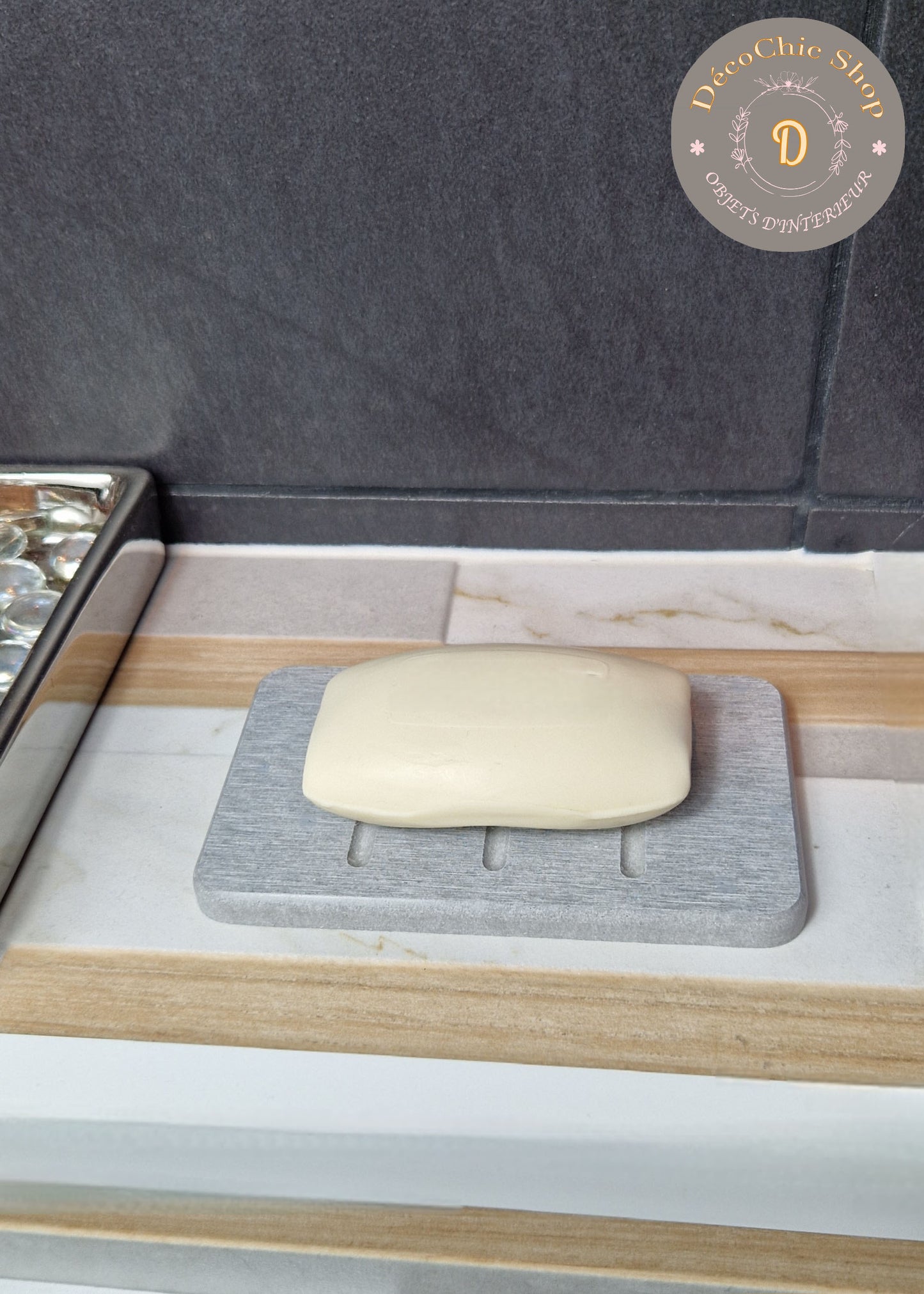 Porte-Savon en Terre de Diatomée