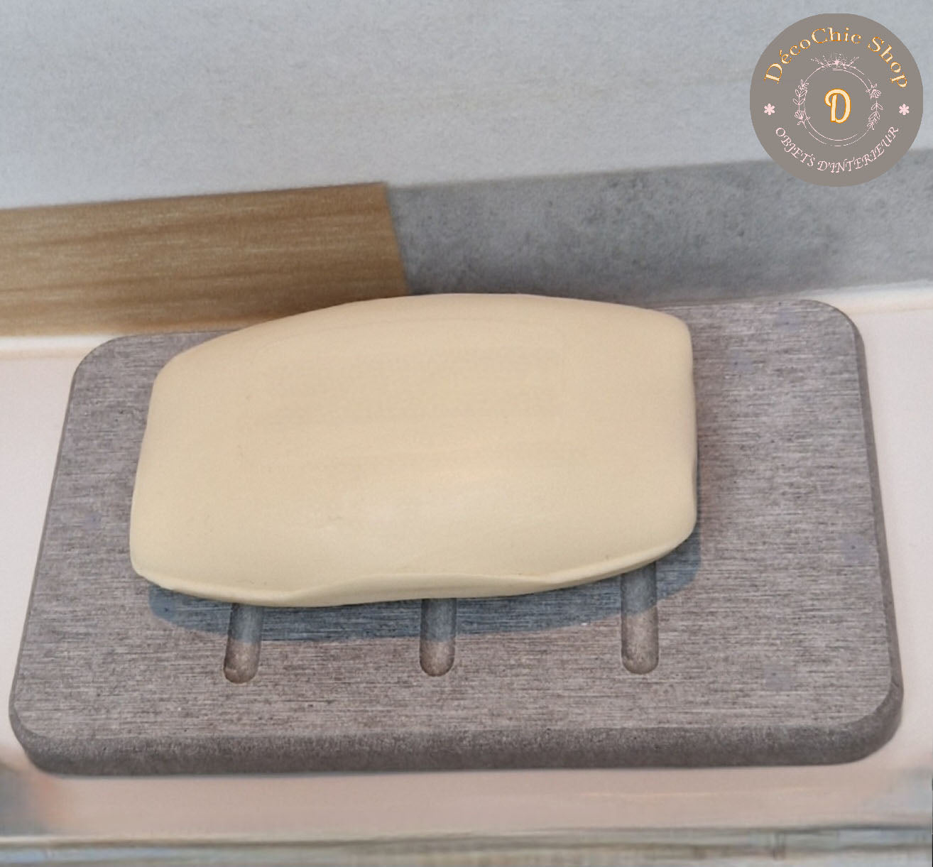 Porte-Savon en Terre de Diatomée