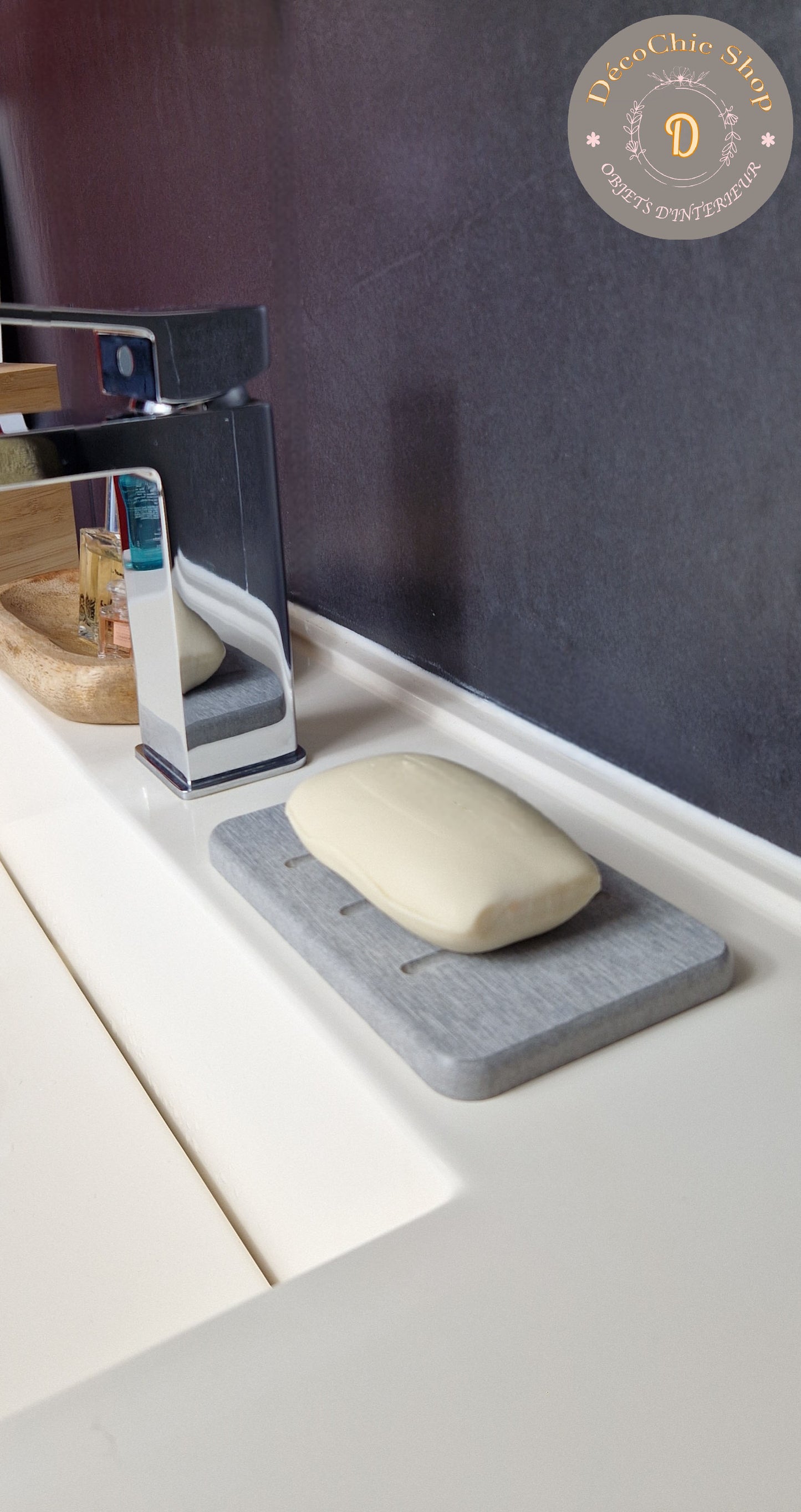 Porte-Savon en Terre de Diatomée