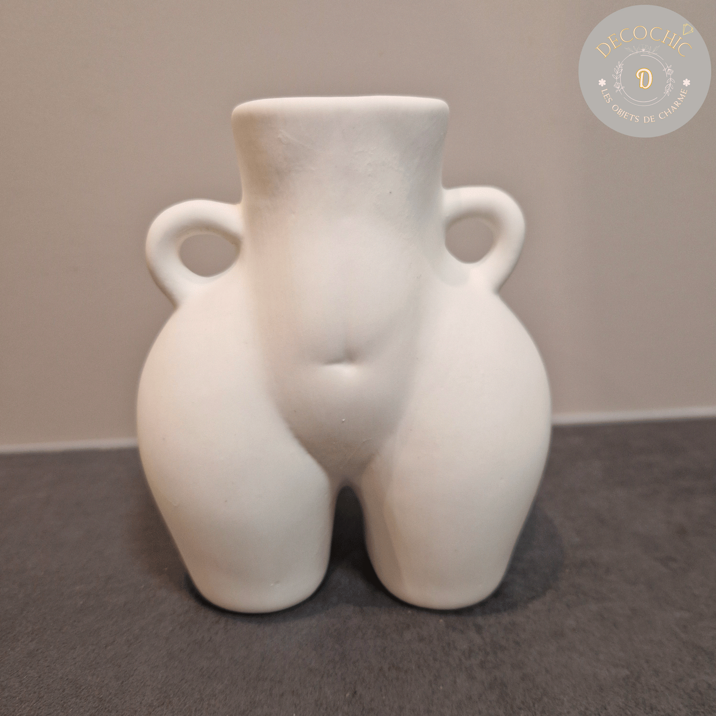 Vase Décoratif "Silhouette Féminine"